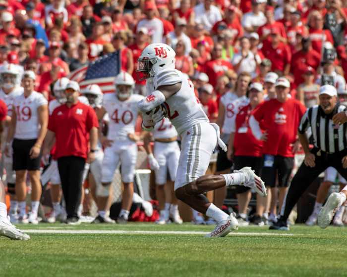 Gabe Ervin1 2021 Buffalo at Nebraska football